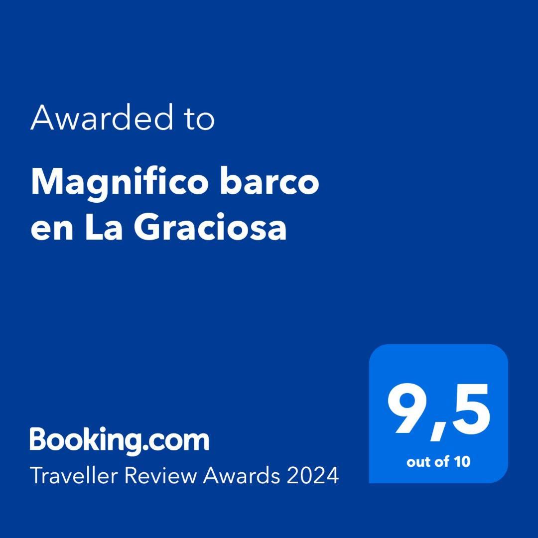 Magnifico Barco En La Graciosa Hotel Caleta de Sebo Exterior foto